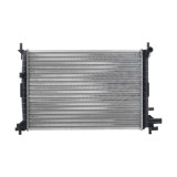 Radiator apa Ford Courier, 1995-2003; Fiesta, 1995-2002, Mazda 121, 1996-2002 Motor 1,3 Benzina, Aluminiu/Plastic Brazat, 500x350x15, OE: 1001856; 10, Rapid