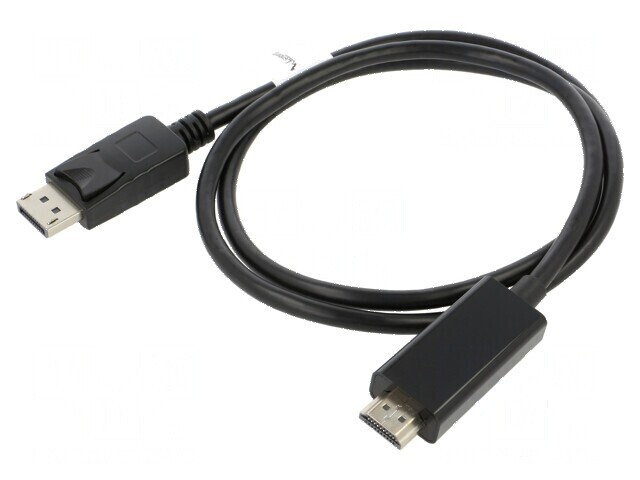 Cablu adaptor DisplayPort 1.1 la HDMI 1m