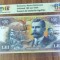 REPRODUCERE pe hartie cu filigran si fire UV proiect bancnota 100 Lei 1934 nr.157