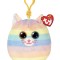 PLUS BRELOC TY 8.5CM SQUISHY BEANIES PISICUTA HEATHER