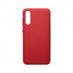 Husa BestCase?, Compatibila Cu Samsung Galaxy A50, 1.2MM Slim, Microfibra in interior, Antisoc, Rosu foto