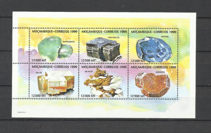 MOZAMBIC 1999 MINERALE ROCI