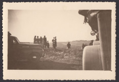 Foto Regele Mihai in vizita pe campul de lupta WW2 foto