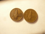 2 Monede 1 leu 1940 si 1941 , bronz , cal. F.Buna