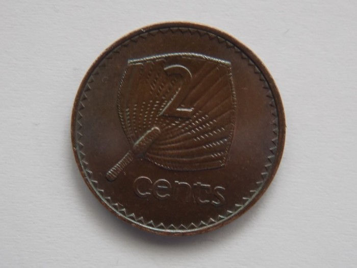 2 CENTS 1978 FIJI