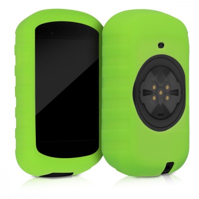 Husa de protectie pentru GPS Garmin Edge 830, Kwmobile, Verde, Silicon, 49316.07 foto