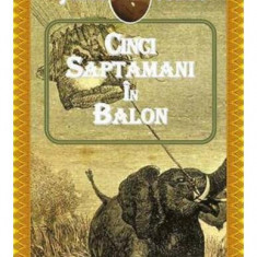 Cinci săptămâni în balon - Paperback - Jules Verne - Aldo Press