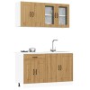 VidaXL Set dulap de bucătărie 4 piese &bdquo;Kalmar&rdquo; stejar artizanal lemn 3314860