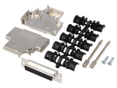 Conector D-Sub mamă, 25 pini foto