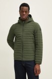 Sisley geaca barbati, culoarea verde, de tranzitie, 21J9SN03A