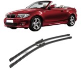 Cumpara ieftin Set stergatoare BMW Seria 1 Convertible (E88) 2007-2013, pentru parbriz, Valeo Silencio Xtrm