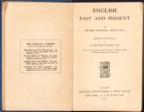 HST C1345 English past and present 1905 Chenevix Trench