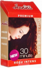 Vopsea par Henna Sonia Premium rosu intens 30 minute 60 g - R foto