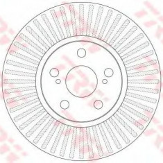 Disc frana TOYOTA URBAN CRUISER (NSP1, NLP1, ZSP1, NCP11) (2007 - 2016) TRW DF6234