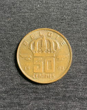 Moneda 50 centimes 1994 Belgia