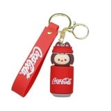 Breloc surpriza Labubu The Monsters Coca Cola editie limitata, M2