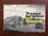 trasee turistice in retezat RSR brosura oficiul judetean de turism hunedoara