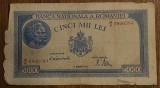 5000 lei 1944, 10 octombrie, Rom&acirc;nia