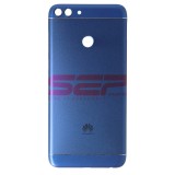 Capac Baterie Huawei P Smart Albastru + Geam Camera + Butoane Laterale