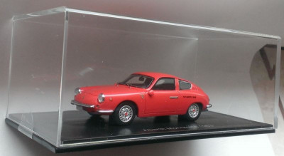 Macheta Fiat Abarth 1000 GT Monomille 1963 - NEO 1/43 foto