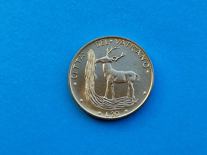 20 Lire 1974 Vatican-UNC-RAR