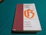 GRAMATICA PRACTICĂ A LIMBII GERMANE * EM.SAVIN / 1968 *