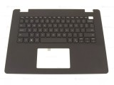 Carcasa superioara cu tastatura palmrest Laptop, Dell, Vostro 14, 3400, 3401, 3405, 0VC7NJ, VC7NJ, cu iluminare, layout US, grey