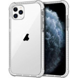 Husa compatibila IPhone 11 Pro - silicon TPU, colturi AntiDrop, Transparenta