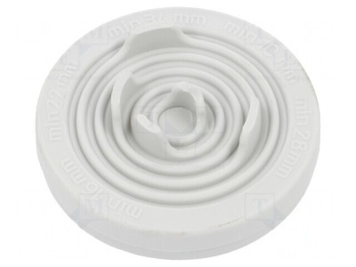 Manşon Elastomer Termoplastic 40mm TPE -40&amp;divide;100&amp;deg;C foto
