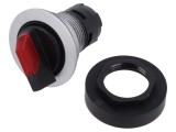 Comutator rotativ 22mm, 3 poziții