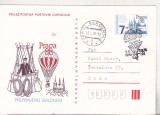 bnk cp Cehoslovacia - Expofil Praga `88 - stampila ocazionala - marca fixa - circulata - posta parasutata