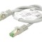 Patch cord S/FTP Cat 8.1 0,5m Gri LSZH