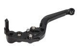 Maneta de frana 4RIDE culoare: negru, ondulat ajustat pentru BMW S; KAWASAKI ZX-6RR; MV AGUSTA F3; SUZUKI GSX, GSX-R, GSX-S; TRIUMPH DAYTONA, SPEED TR