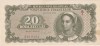 ROMANIA 20 lei 1950 aUNC