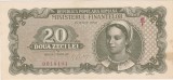 ROMANIA 20 lei 1950 aUNC