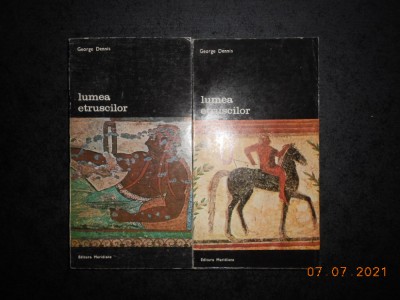 GEORGE DENNIS - LUMEA ETRUSCILOR 2 volume foto