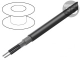Cablu Electric Negru 3x2,5mm&sup2; HELUTHERM&reg; 145 MULTI