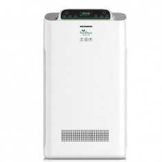 Purificator de aer Heinner HPA-318WIFI, CADR 318m³/h, 38 m², Control tactil cu display, Control WIFI, telecomanda, filtru HEPA H11, Generator ioni neg