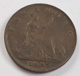 Marea Britanie , 1 Farthing 1885, Europa