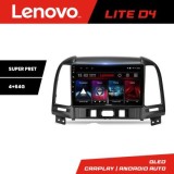 Navigatie Hyundai Santa Fe Lenovo Kit-008 4+64 GB Android Waze USB Navigatie Internet Youtube Radio CarStore Technology