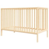Cumpara ieftin Patut copii din lemn Hubners Dominic 120x60 cm natur