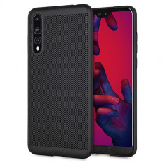 Husa Telefon Plastic Huawei P30 Mesh Black foto