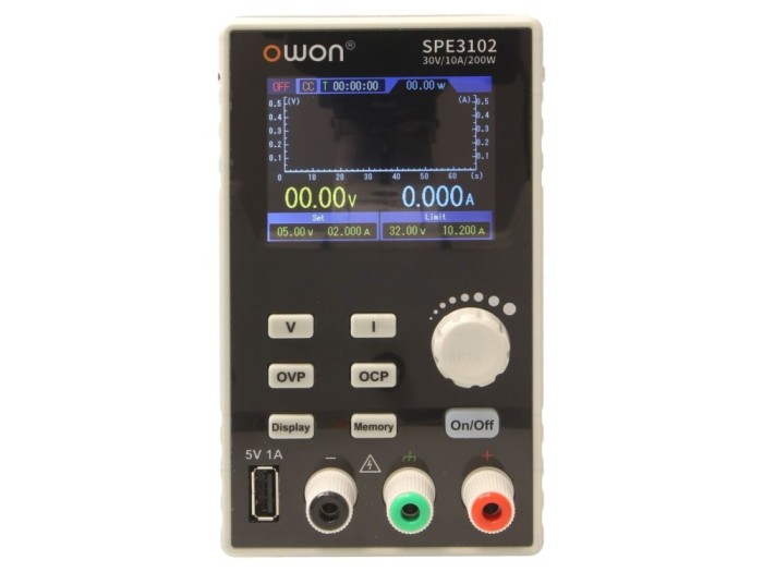 Alimentator de Laborator Programabil 0-30V 0-10A 200W