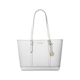 Geantă Damă Michael Kors 35F0GTVT9L-OPTIC-WHITE Alb 45 x 29 x 16 cm, Negru, One size