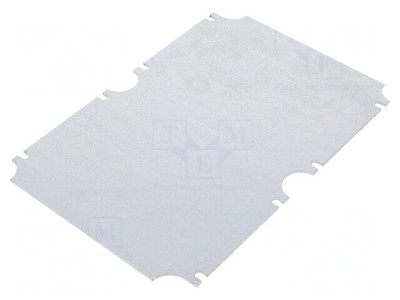 Placă de montare din oțel 113mm x 164mm x 1,5mm foto