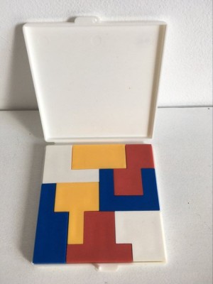 Joc Einsten Puzzle - Opel, plastic, 8,5x8,5 cm foto