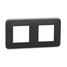 Rama Ornament 2P Schneider Unica Pro antracit NU400454