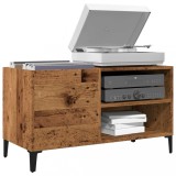 VidaXL Dulap pentru discuri, lemn vechi, 84,5x38x48 cm, lemn prelucrat