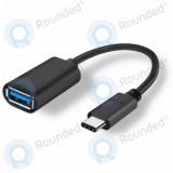 Adaptor cablu de date Huawei OTG USB tip C negru