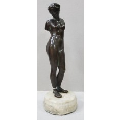 Tanara nud - Bronz sculptat, Secol XX
